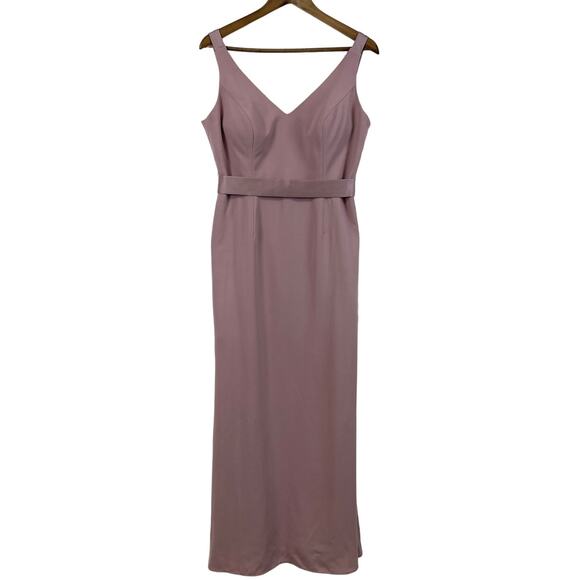 White by Vera Wang Dresses & Skirts - WHITE Vera Wang Gown Dress Womens 12 Quartz Pink Bridesmaid Wedding Formal Prom